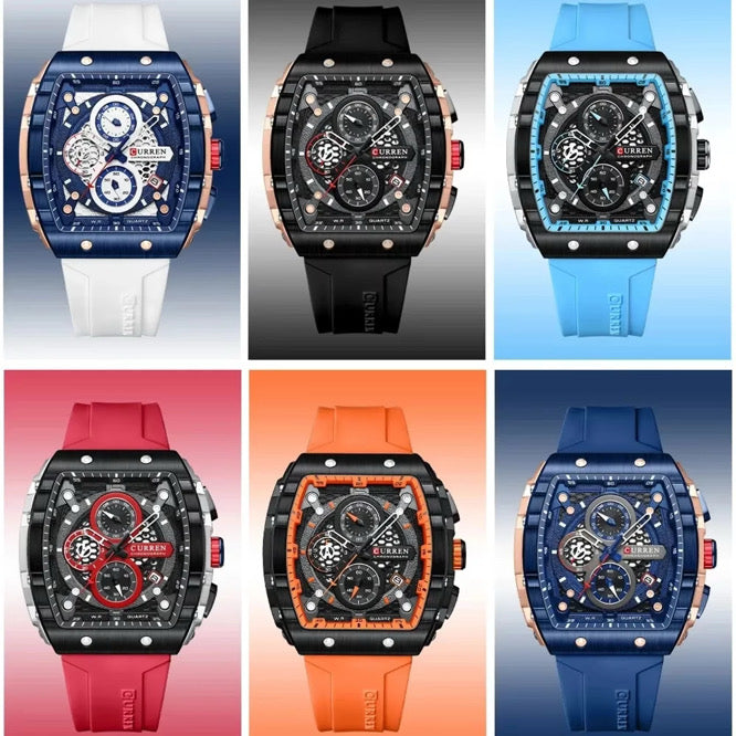 Curren 8442 relojes deportivos de moda