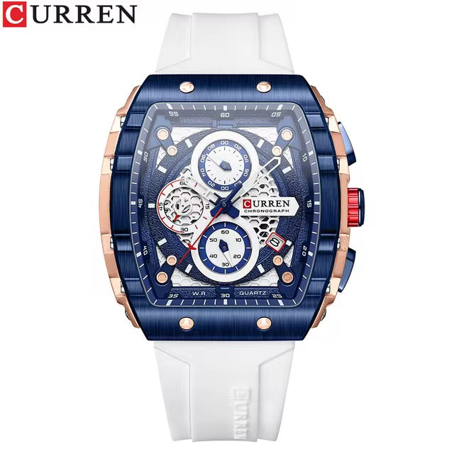 Curren 8442 relojes deportivos de moda