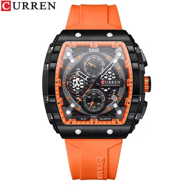 Curren 8442 relojes deportivos de moda