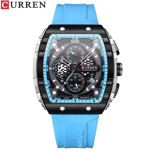 Curren 8442 relojes deportivos de moda